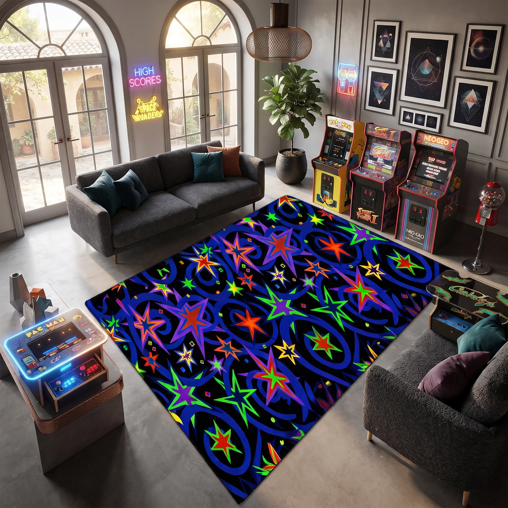  retro-galaxy-stars-area-rug-colorful-space-game-room