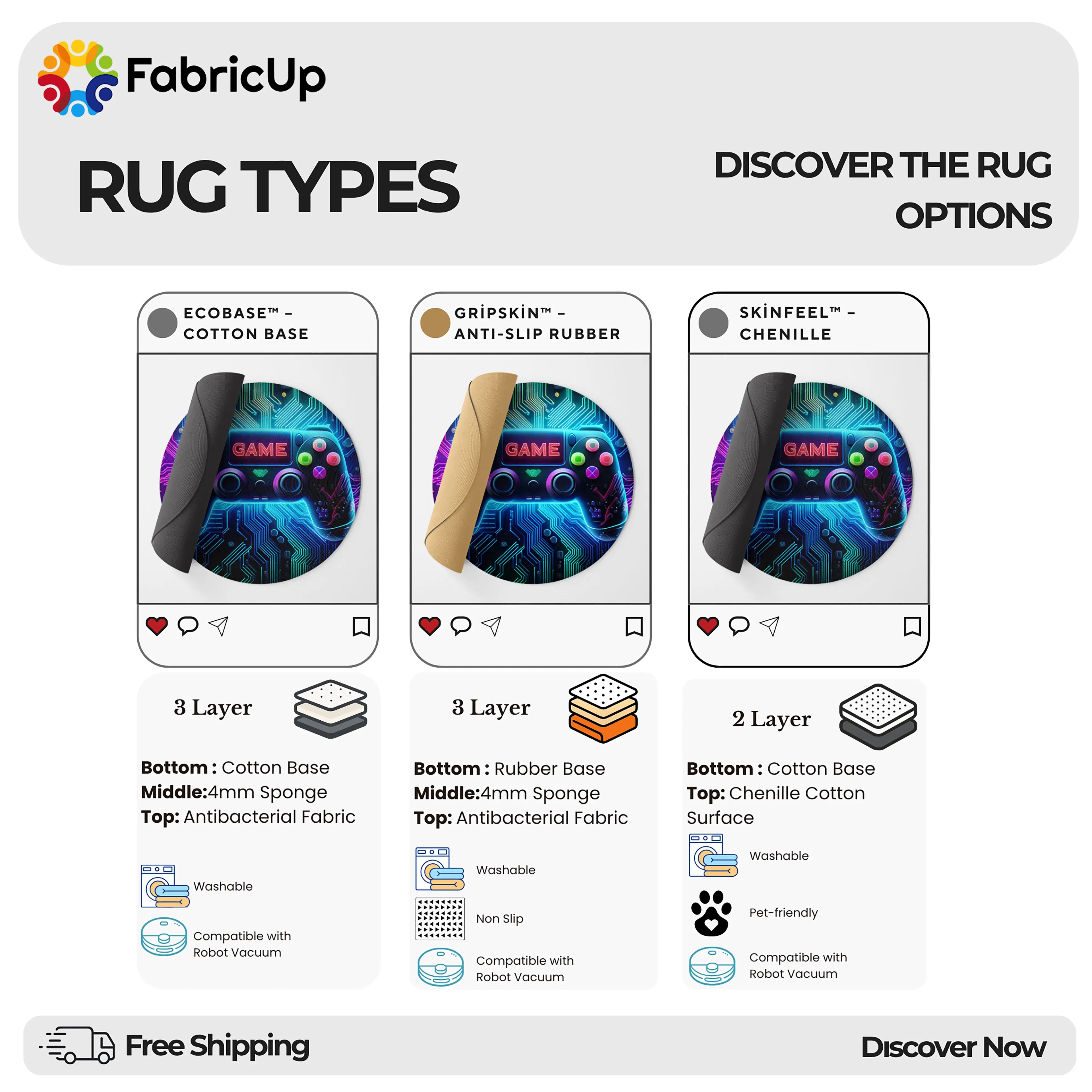 3D Ocean Vortex Round Rug – Illusion Whirlpool Wave Design